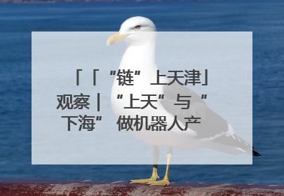 「“链”上天津」观察｜“上天”与“下海” 做机器人产业链细分领域强者