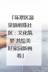环翠区温泉镇明珠社区：文化筑梦 共绘美好家园新画卷