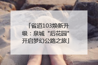 省道103焕新升级：泉城“后花园”开启梦幻公路之旅