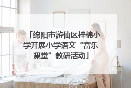 绵阳市游仙区梓棉小学开展小学语文“富乐课堂”教研活动