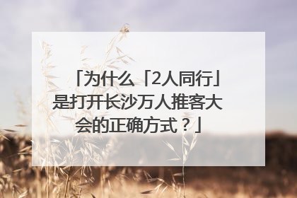 为什么「2人同行」是打开长沙万人推客大会的正确方式？