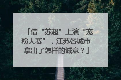 借“苏超”上演“宠粉大赛”，江苏各城市拿出了怎样的诚意？