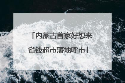 内蒙古首家好想来省钱超市落地呼市