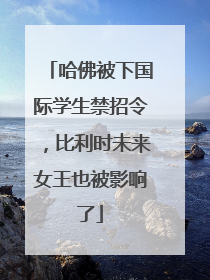 哈佛被下国际学生禁招令，比利时未来女王也被影响了