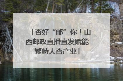 杏好“邮”你！山西邮政直播直发赋能繁峙大杏产业