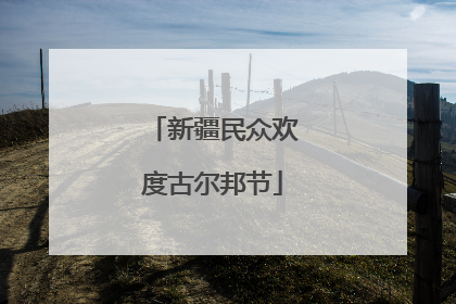 新疆民众欢度古尔邦节