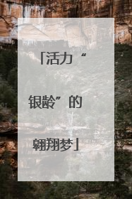 活力“银龄”的翱翔梦
