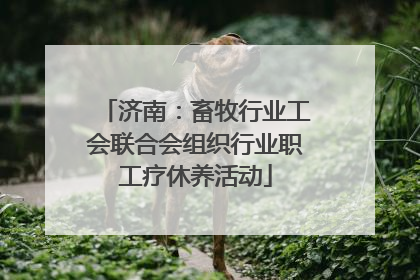 济南：畜牧行业工会联合会组织行业职工疗休养活动