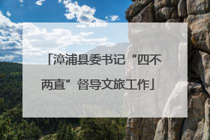 漳浦县委书记“四不两直”督导文旅工作