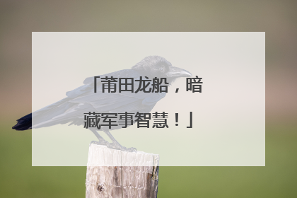 莆田龙船，暗藏军事智慧！