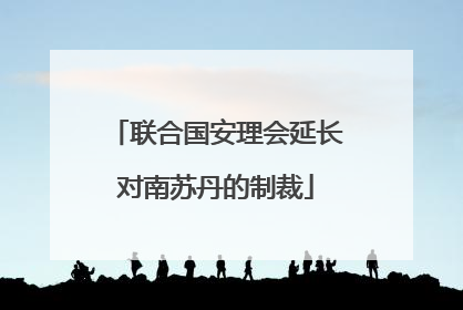 联合国安理会延长对南苏丹的制裁