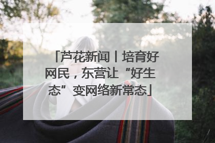 芦花新闻丨培育好网民，东营让“好生态”变网络新常态