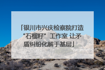 银川市兴庆检察院打造“石榴籽”工作室 让矛盾纠纷化解于基层