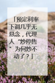 预定利率下调几乎无悬念，代理人“炒停售”为何炒不动了？