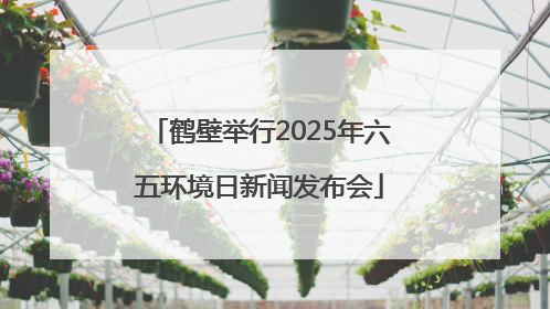 鹤壁举行2025年六五环境日新闻发布会