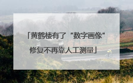 黄鹤楼有了“数字画像” 修复不再靠人工测量