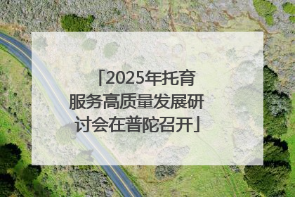 2025年托育服务高质量发展研讨会在普陀召开