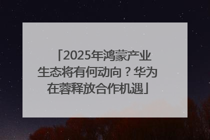 2025年鸿蒙产业生态将有何动向？华为在蓉释放合作机遇